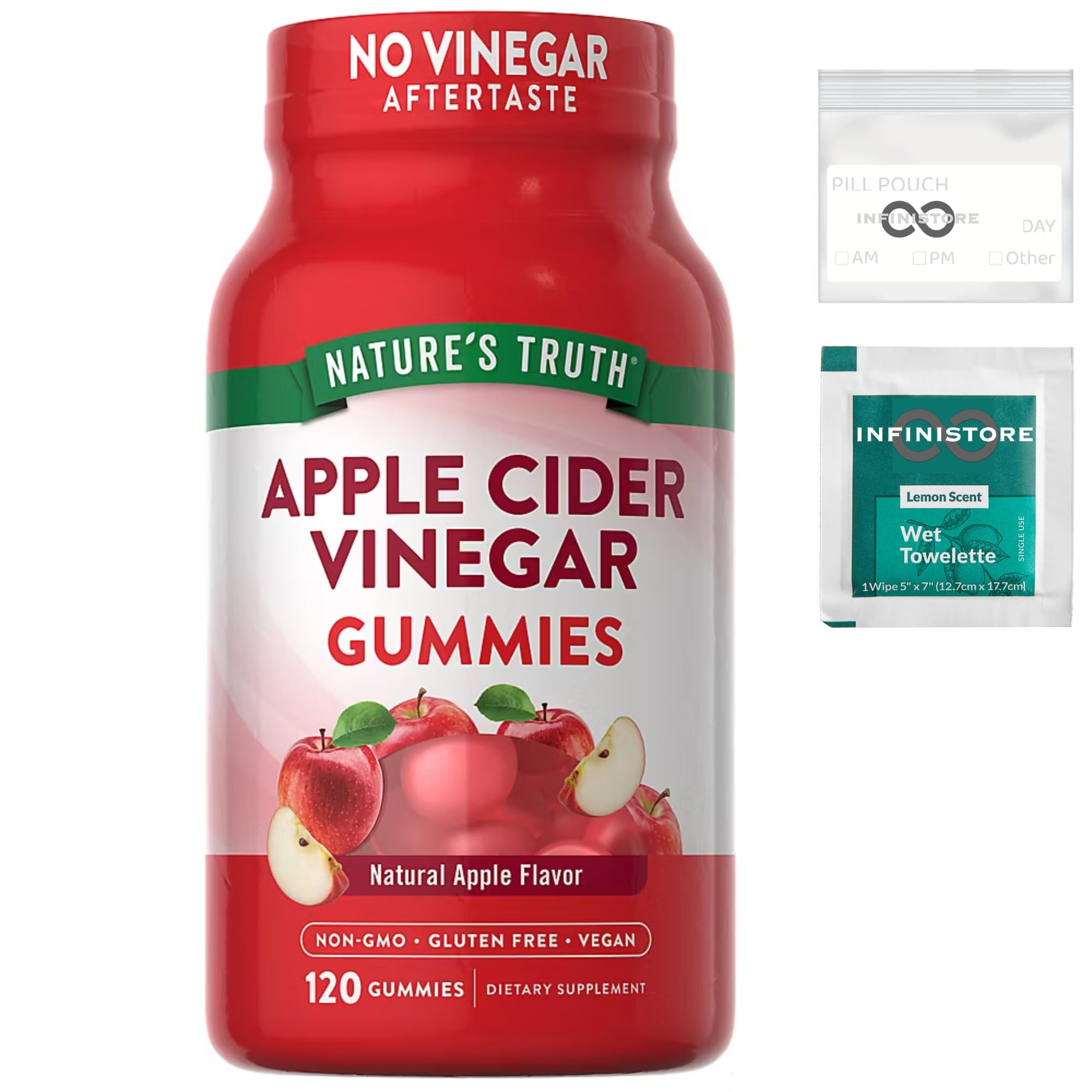 Apple Cider Vinegar Gummies + Medicine Pouch Bundle