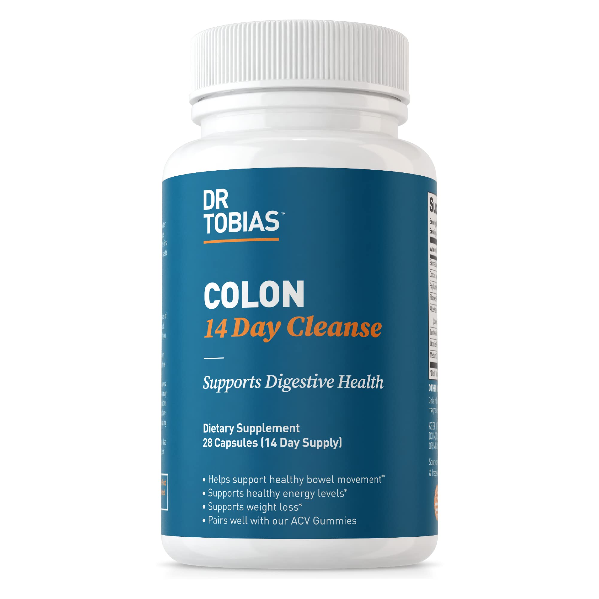 Dr. Tobias 14-Day Colon Cleanse β 28 Capsules