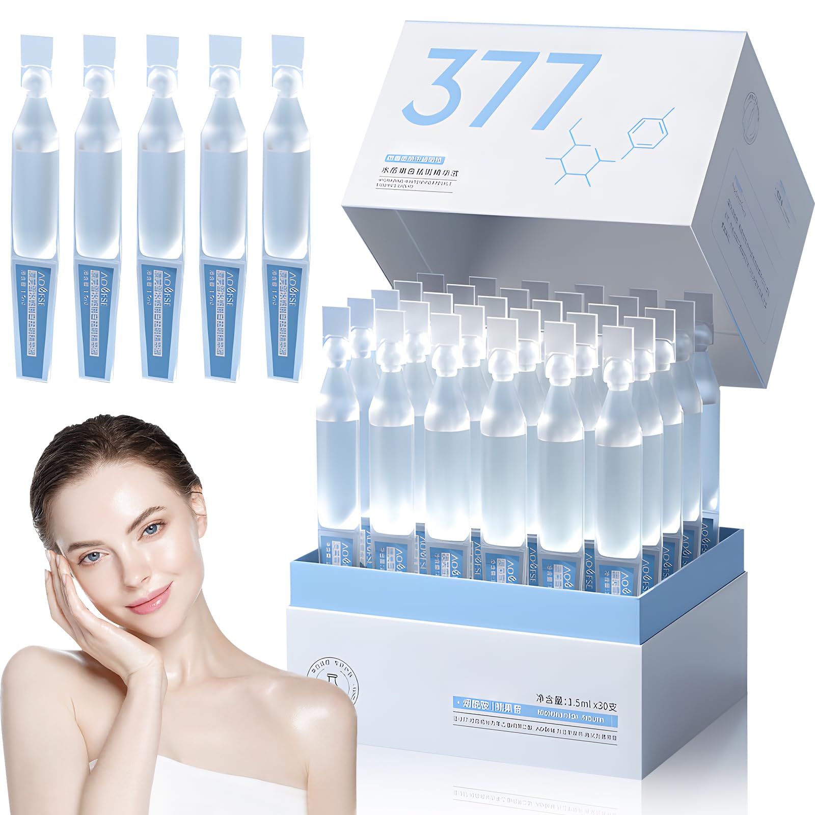 3% Hyaluronic Acid Serum Vials — 30 Pack