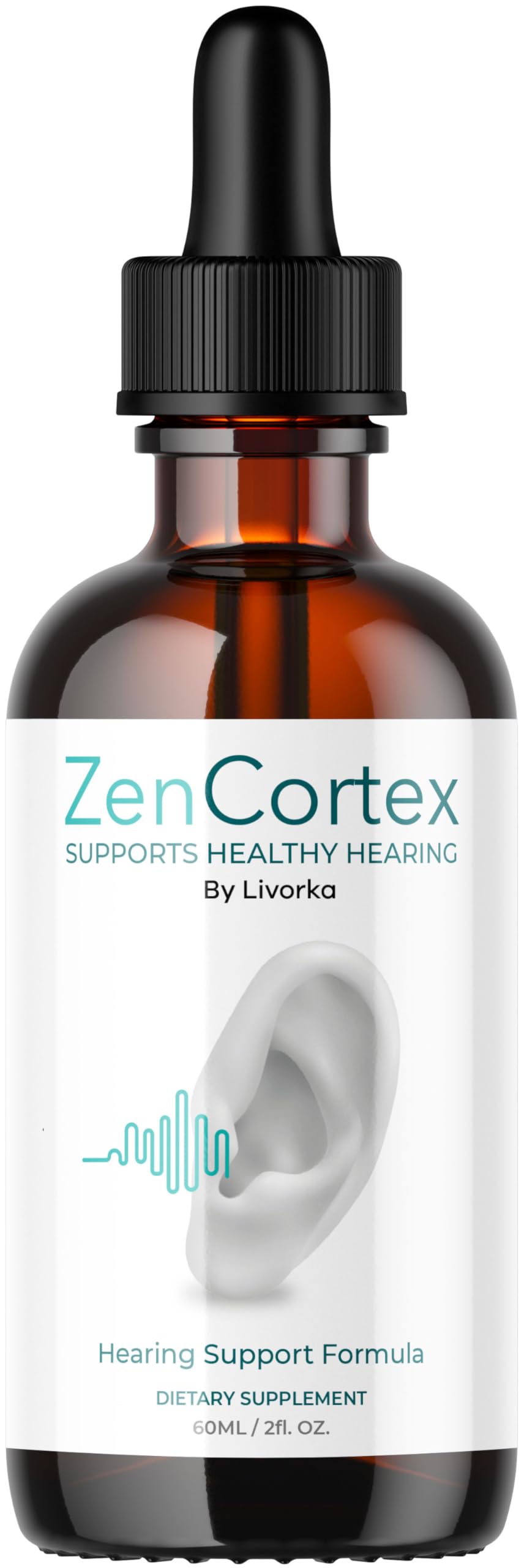 ZenCortex Hearing Support Drops — 30-Day Supply