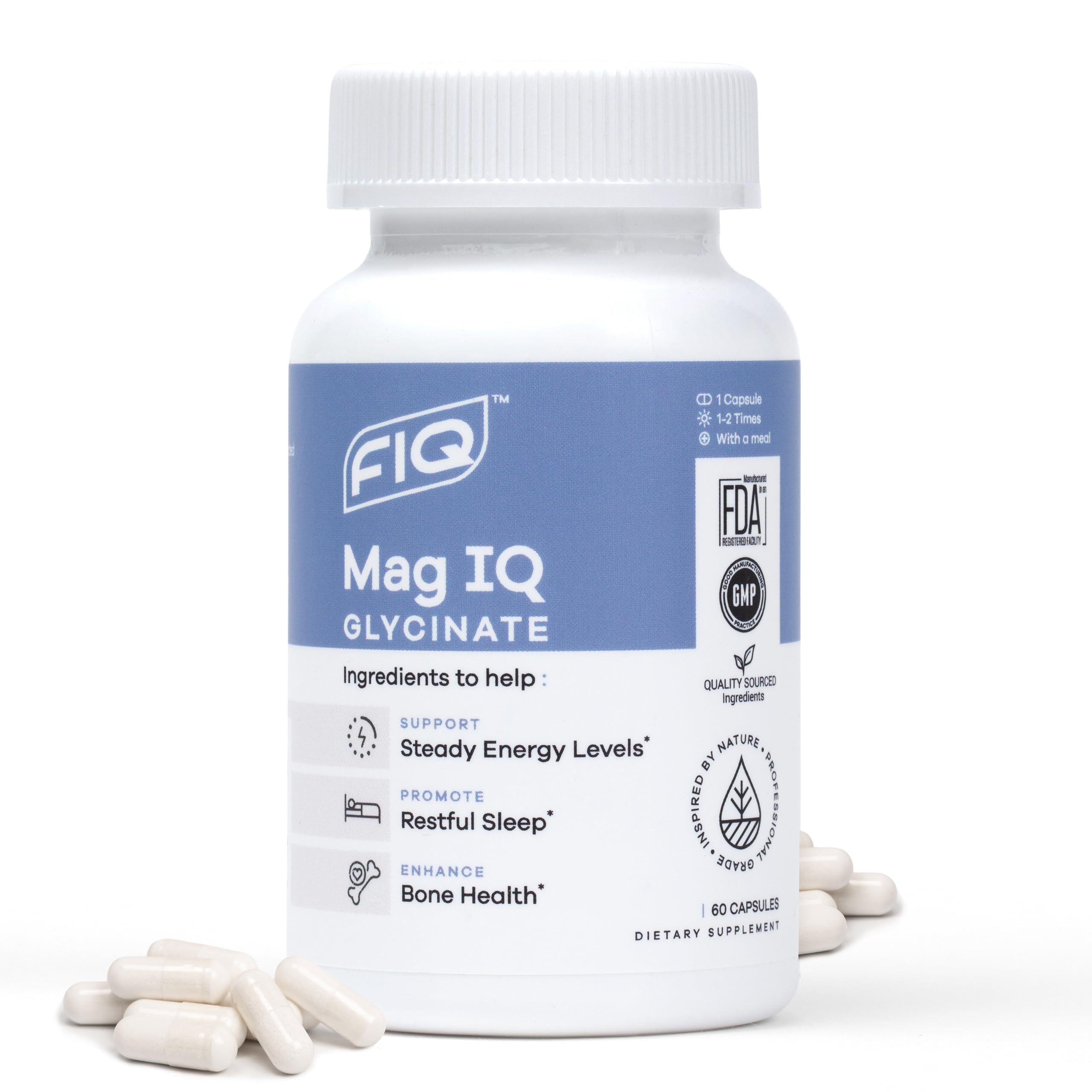 Magnesium Glycinate Chelate — 60 Capsules