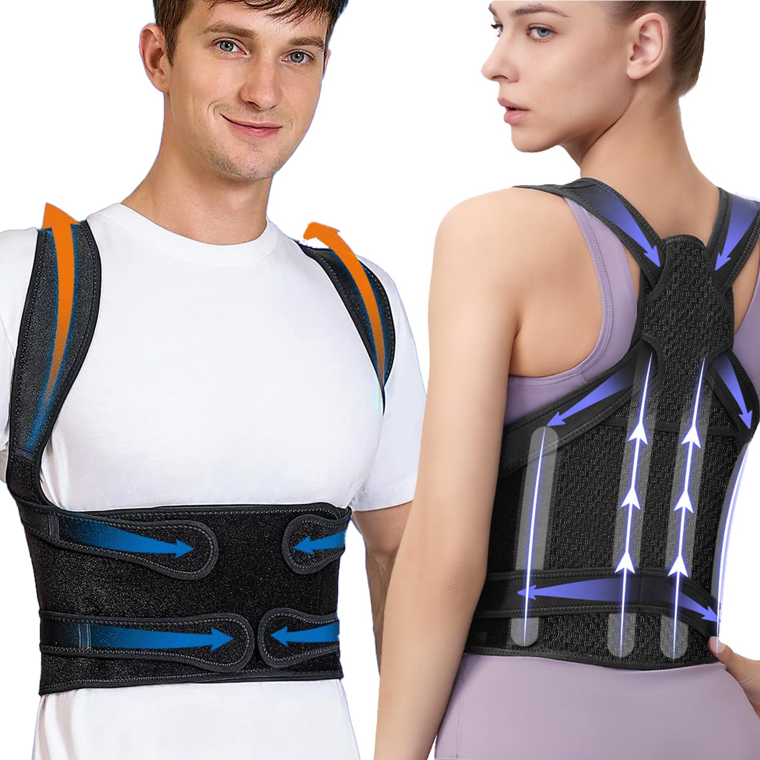 Aristudvio Posture Corrector — Full Back Brace & Shoulder Straightener