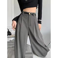 Women's Elegant Wide-Leg Office Trousers