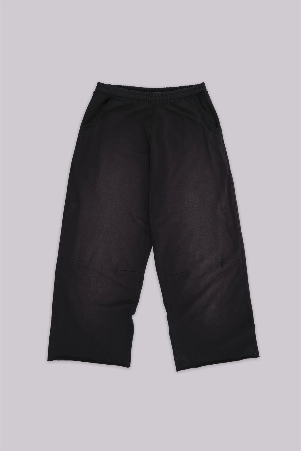 Black Baggy Wide-Leg Joggers — Oversized Streetwear Sweatpants