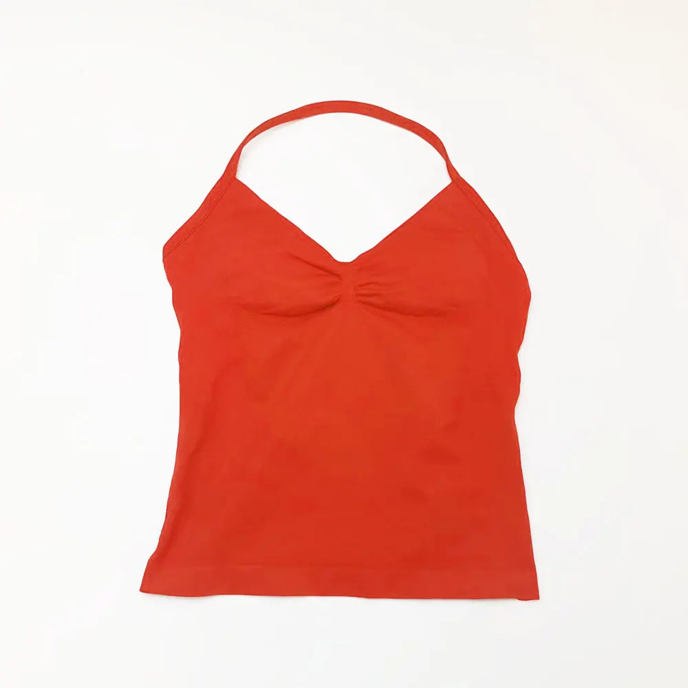 Longline Open-Back Sports Bra