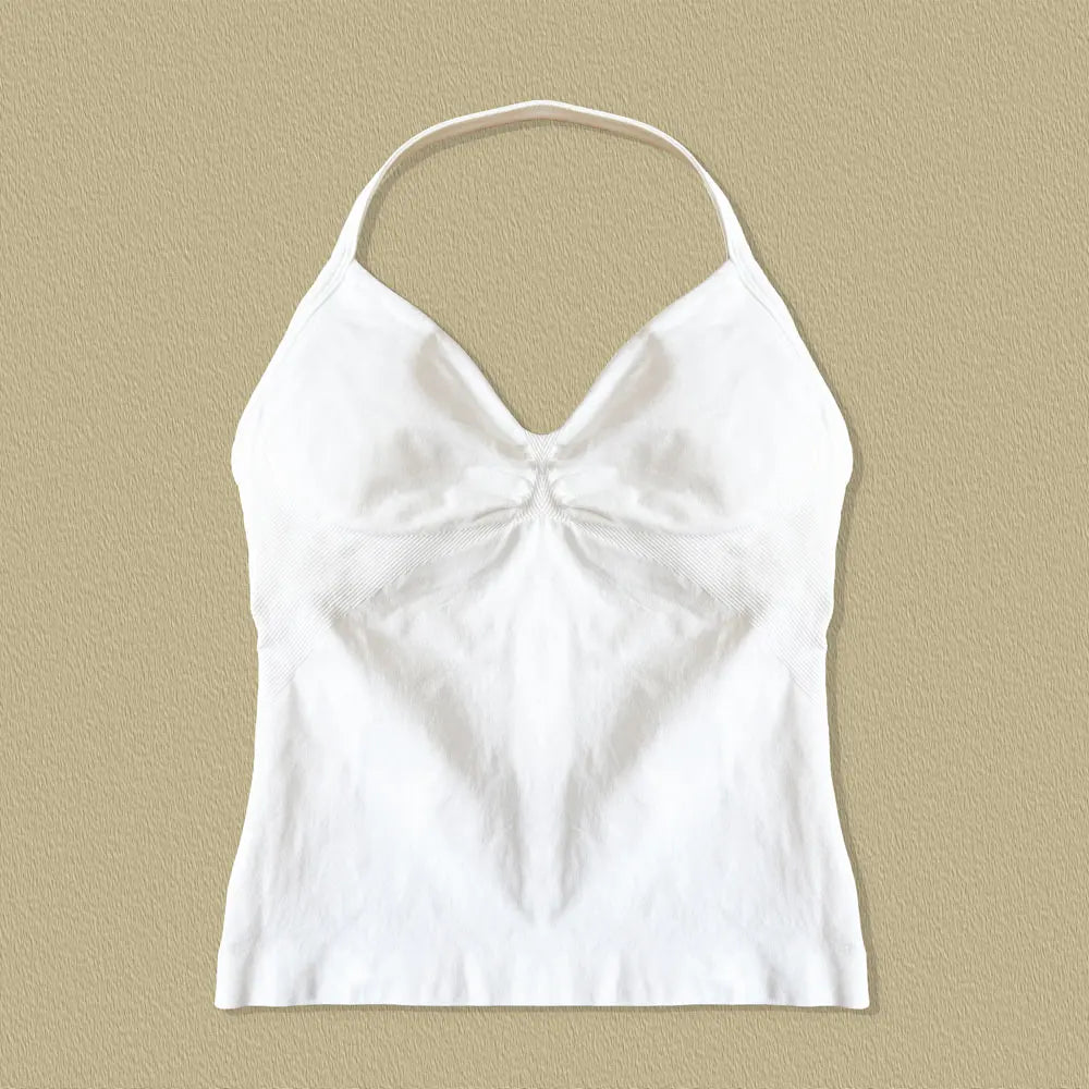 Longline Open-Back Sports Bra