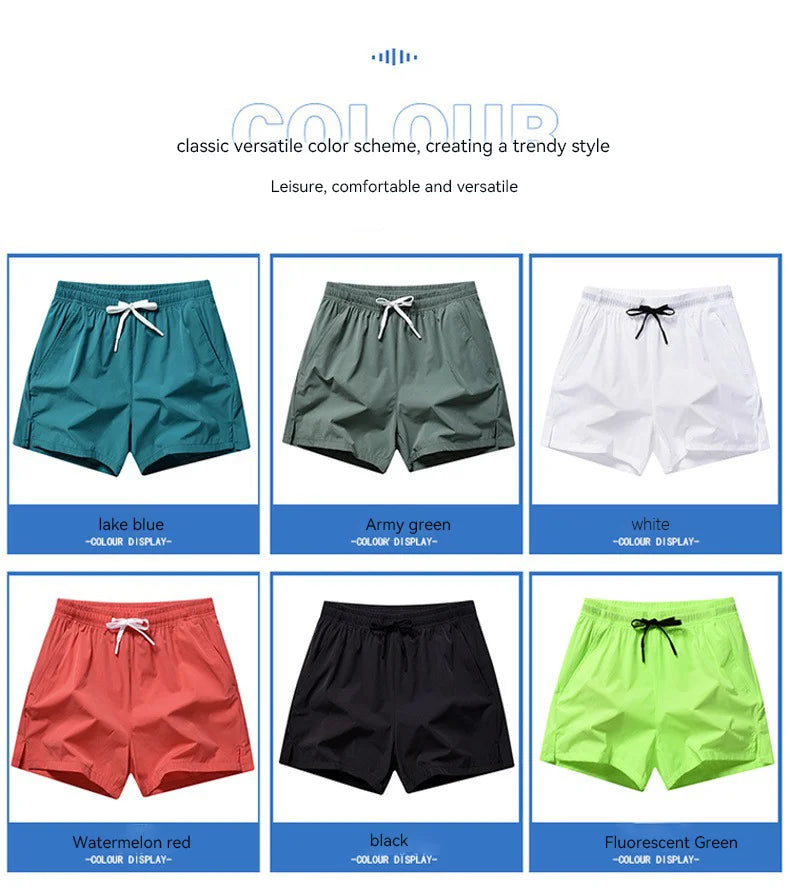 Men's Ice Silk Quick-Dry Shorts