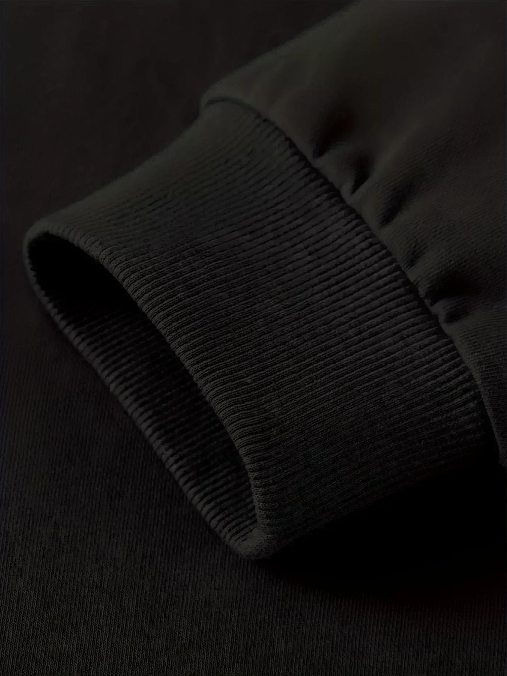 Black Baggy Wide-Leg Joggers — Oversized Streetwear Sweatpants
