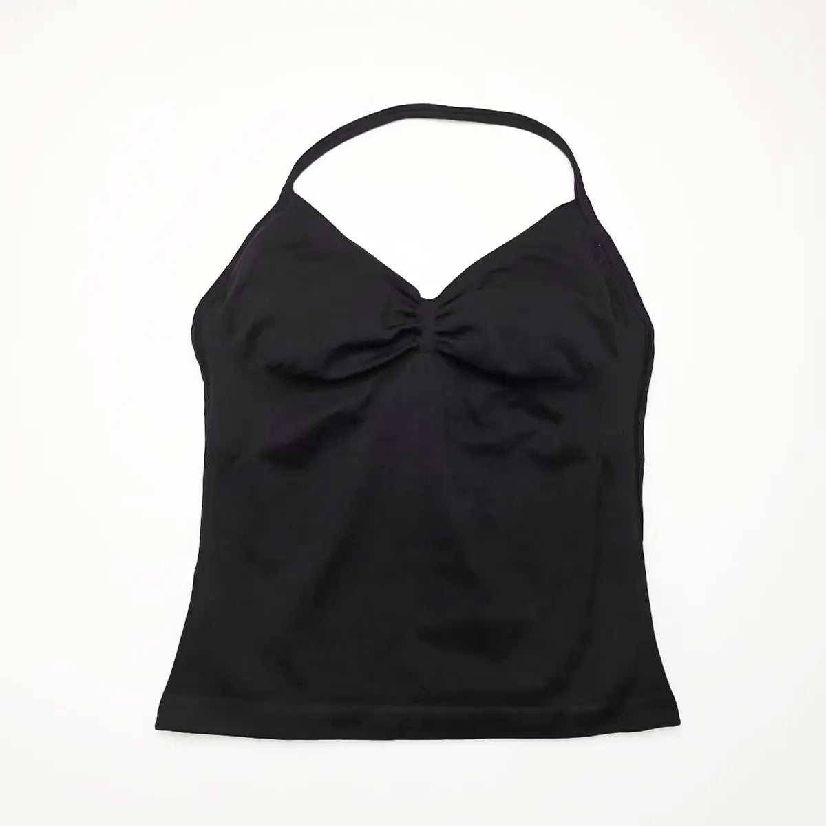 Longline Open-Back Sports Bra
