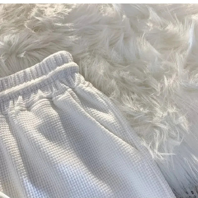 Women's Waffle Leisure Shorts