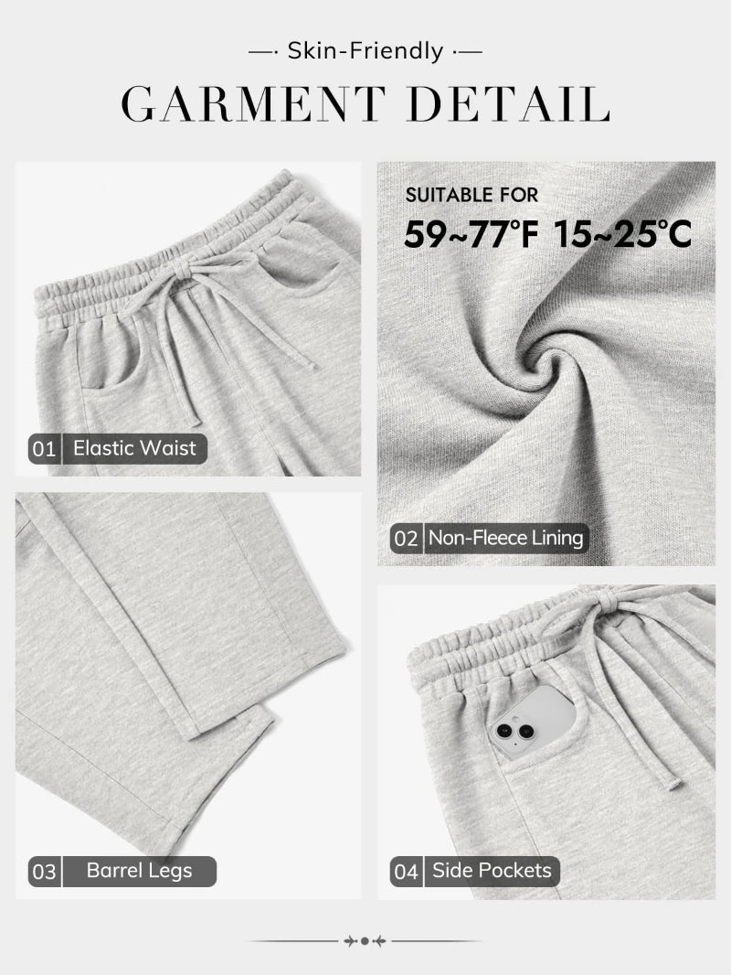 Black Baggy Wide-Leg Joggers — Oversized Streetwear Sweatpants