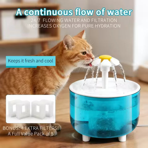 Filtered Cat Water Fountain
