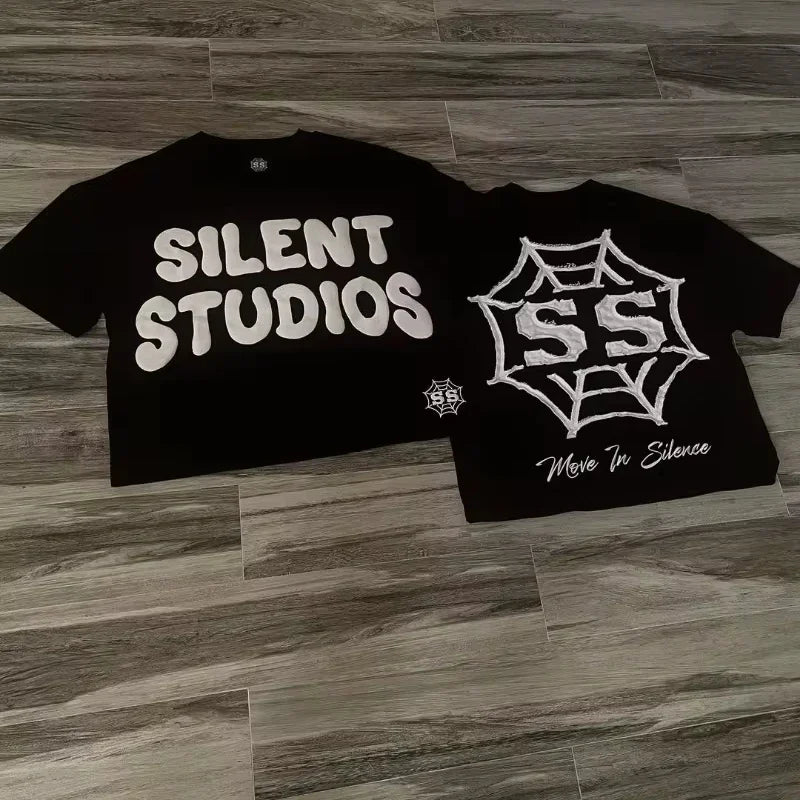 Unisex vintage oversized graphic t-shirt in streetwear style