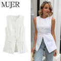 Women's Tailored Sleeveless Vest
