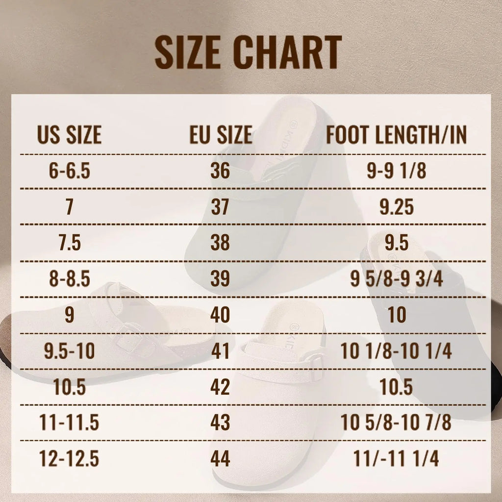 Men's Suede Cork Slip-On Mules