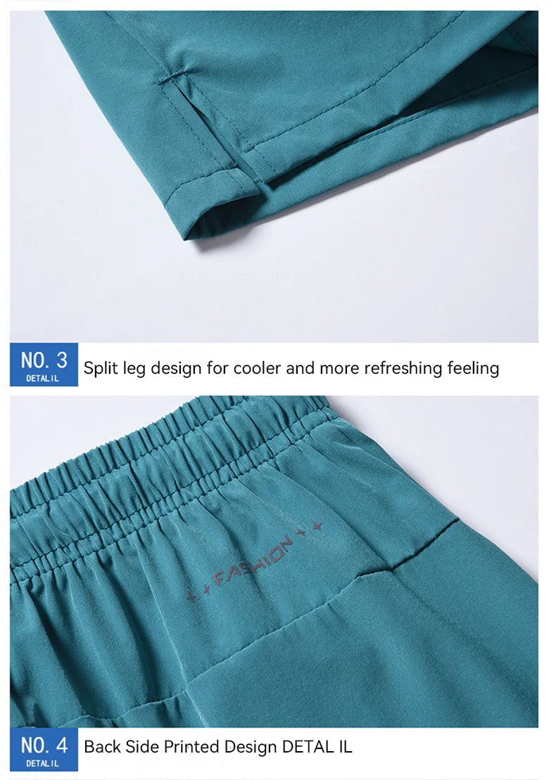 Men's Ice Silk Quick-Dry Shorts