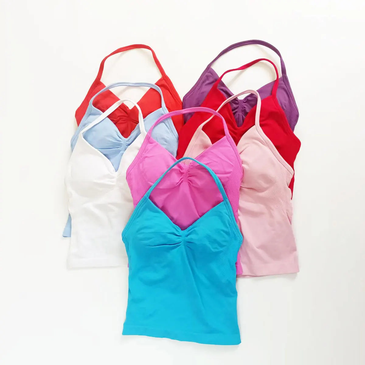 Longline Open-Back Sports Bra
