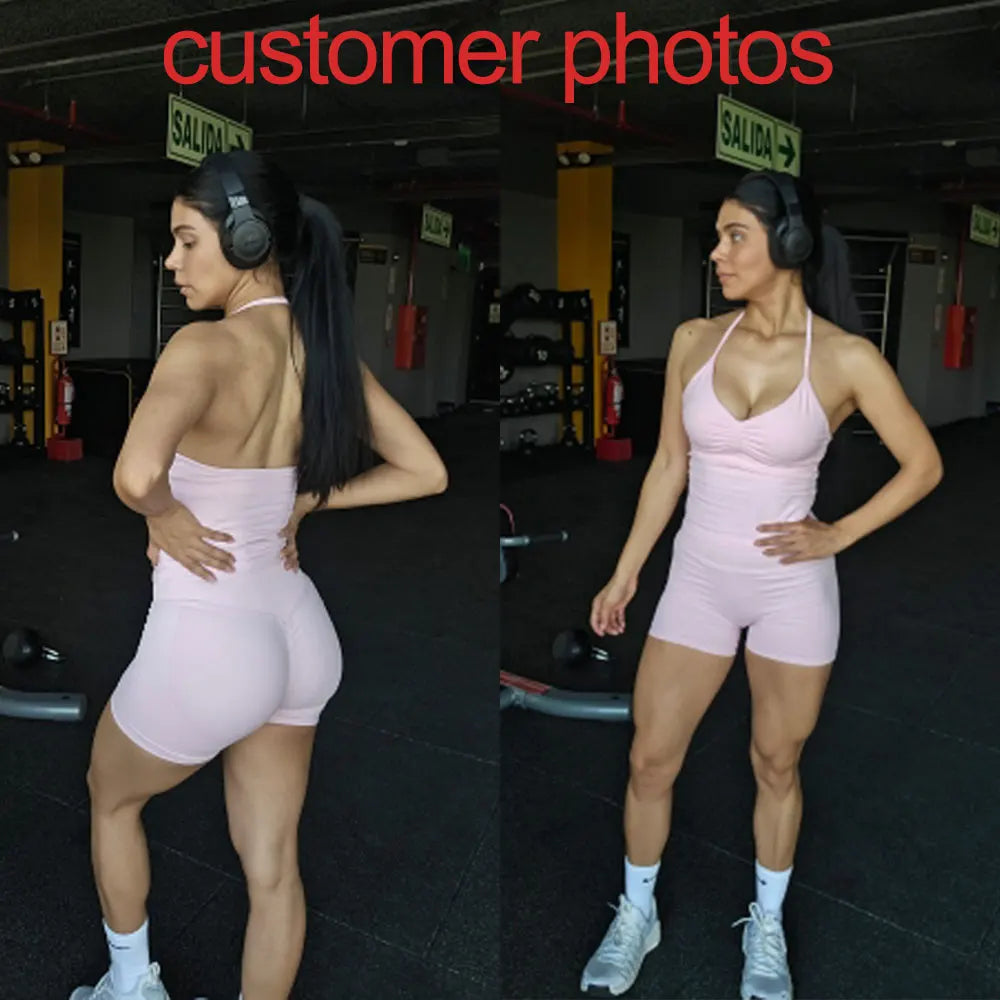 Longline Open-Back Sports Bra