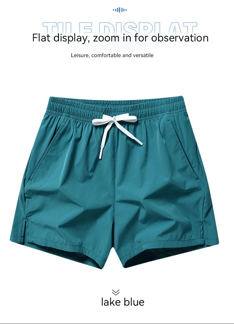 Men's Ice Silk Quick-Dry Shorts