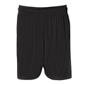 Boys' basketball shorts, clean product photo