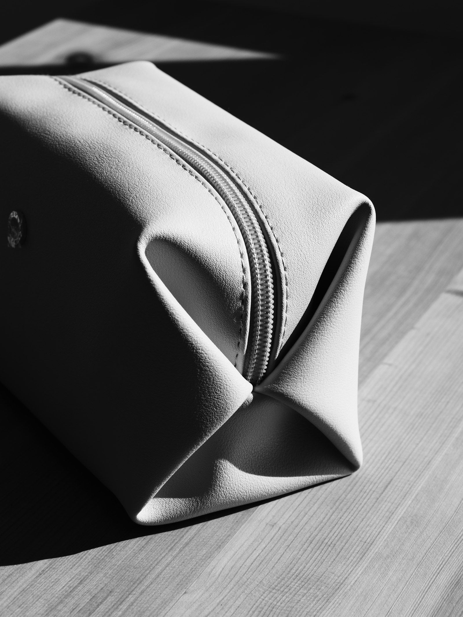 Compact travel toiletry bag